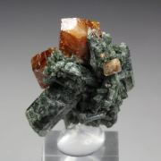 GARNET var. GROSSULAR, DIOPSIDE