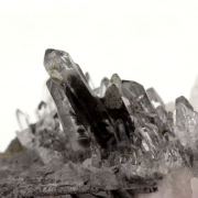 Quartz with slate inclusions.