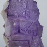 Fluorite with Baryte and Stibnite