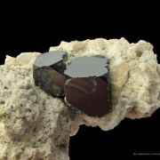 Bixbyite and Hyalite Opal (Fluorescent)