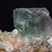 Fluorite on Creedite