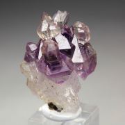 scepter QUARTZ var. AMETHYST with inclusions