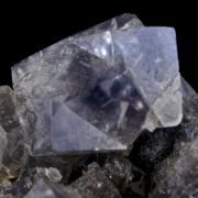 Fluorite - penetration twins