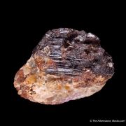 Painite with Scapolite and Corundum var. Ruby