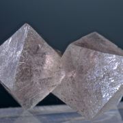 Fluorite -Pink Octahedral with inclusions
