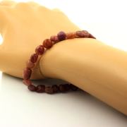 Ruby from Brazil Bracelet. Customizable size.