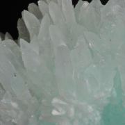 Aragonite - crystallized, with Copper coloring