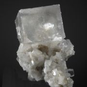 Fluorite (colorless) and Dolomite