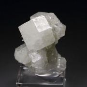 colorless GARNET var. GROSSULAR, DIOPSIDE floater