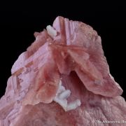 Rhodochrosite with Fluorite