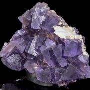 Large Purple Fluorite with Barite