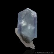 Fluorite (spinel-twinned) with Quartz