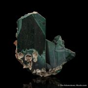 Rosasite ps. Malachite ps. Azurite