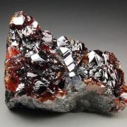 gem SPHALERITE, BOURNONITE