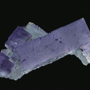 Fluorite with Sphalerite and Chalcopyrite