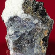 Super rare Johnsomervilleite with Jahnsite-(CaMnFe), Phosphosiderite, and Vivianite.