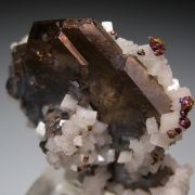 Galena (twin) with Dolomite