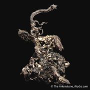 Silver with Acanthite