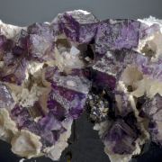 Fluorite with Calcite - classic USA