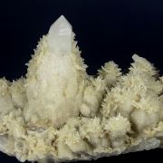 Calcite on Quartz