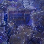 Fluorite with Calcite