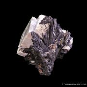 Birnessite ps. Serandite, Albite with Biotite