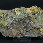 Pyromorphite after Galena, Quartz