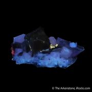 Brazilianite with Muscovite on Albite (circa 1950)