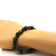 Epidote from Myanmar (Burma) + Epidote from Australia Bracelet 8 mm Beads.