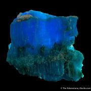 Krohnkite with Natrochalcite