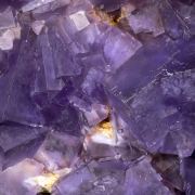 Large Purple Fluorite with Barite