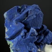 Azurite pseudomorph after Tetrahedrite - classic French