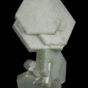 Calcite included by Hedenbergite