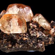 Calcite, hematite