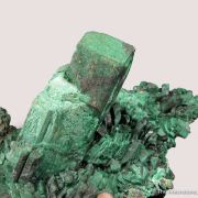 Malachite ps. Azurite, with Cerussite