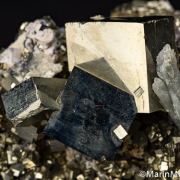 Pyrite with Quartz