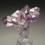 scepter QUARTZ var. AMETHYST with inclusions