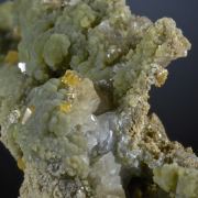 Mimetite with Wulfenite and Calcite