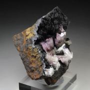 ADAMITE var. MANGANOAN, GOETHITE