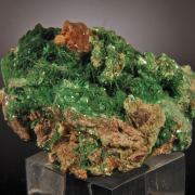 Torbernite (complex crystal aggregates)