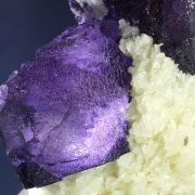 Fluorite (etched corners) on Barite