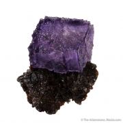 Fluorite on Sphalerite