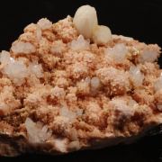 Rhodochrosite with Quartz & Calcite