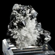 White Quartz with Black Sphalerite