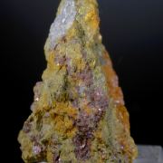 Getchellite with Realgar and Orpiment