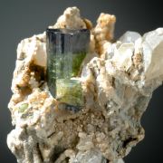 Elbaite -multicolor with Quartz, Cookeite etc.