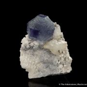 Fluorite with Calcite