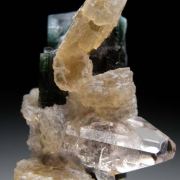 Topaz on Elbaite