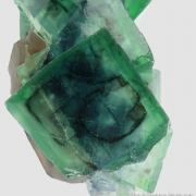 Fluorite (fluorescent) and Smoky Quartz