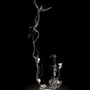 Silver with Calcite